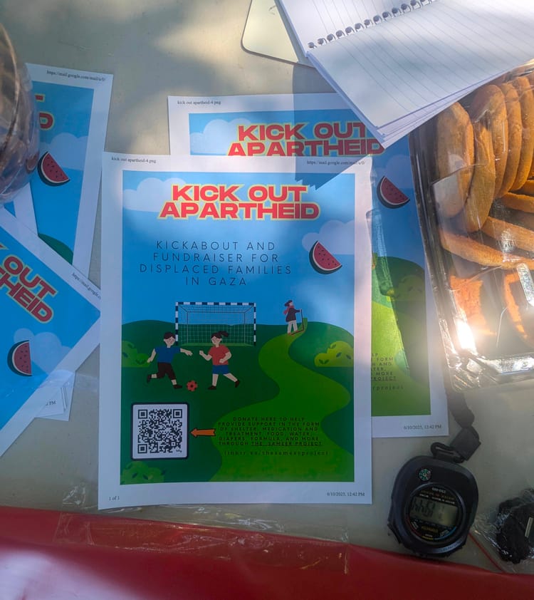 From City Park To Gaza: Kickout Apartheid & the Solidarity of Soccer